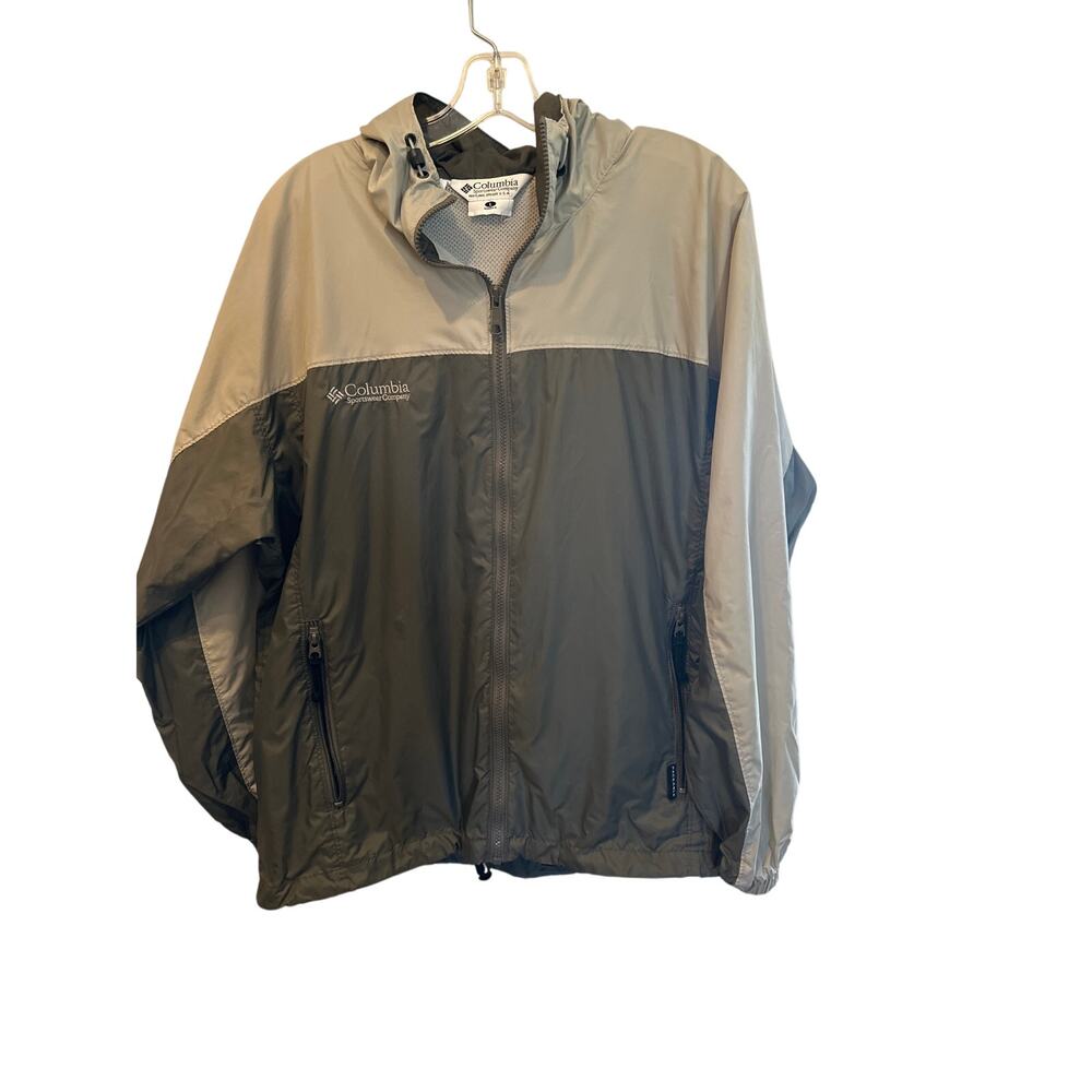 Men’s Columbia Vented Winbreaker Jacket Size Large